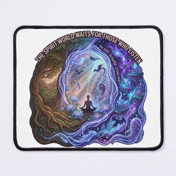 Item preview, Spirit World Portal Meditation Eastern Fantasy Mystical designed and sold by LunaMarkos.