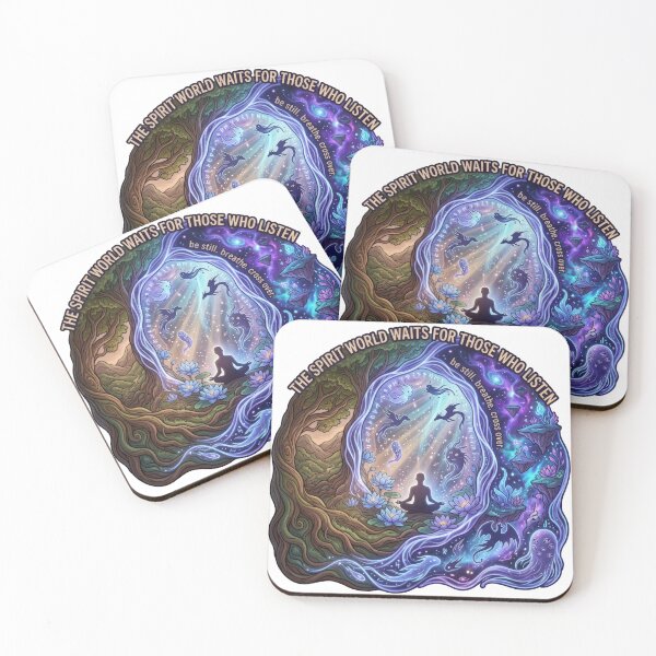 Item preview, Spirit World Portal Meditation Eastern Fantasy Mystical designed and sold by LunaMarkos.