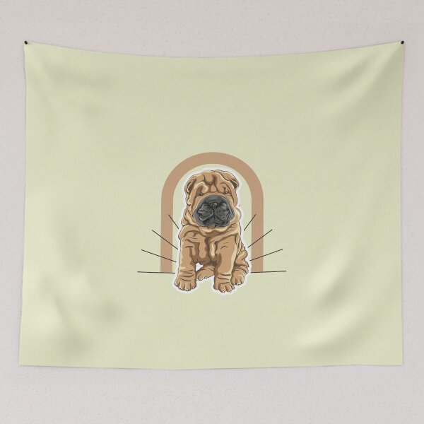 Item preview, Shar-Pei Portrait designed and sold by FanFest.