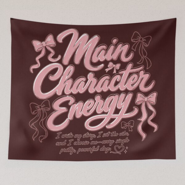 Item preview, Main Character Energy Coquette Bow Shirt | Girly Aesthetic Design designed and sold by MOCH- ART.