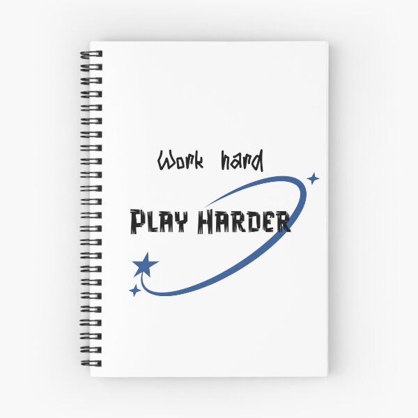 Item preview, Work hard Play Harder designed and sold by Caris Clothing.