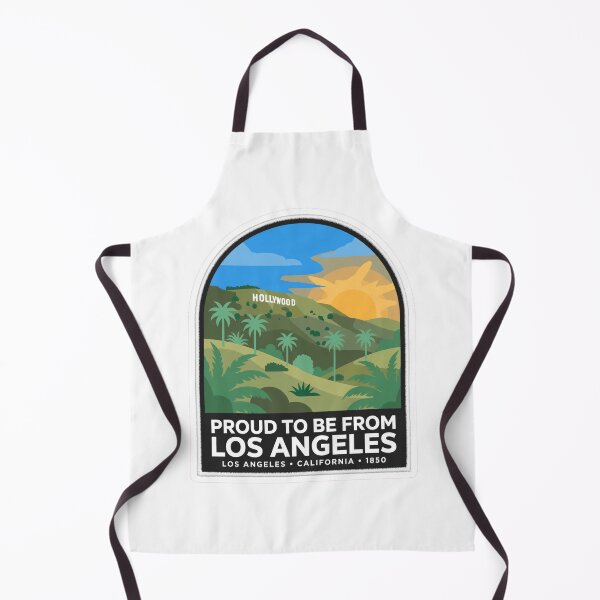Item preview, Proud To Be From Los Angeles Hollywood Sign Palm Tree Vintage Badge designed and sold by Tininai.
