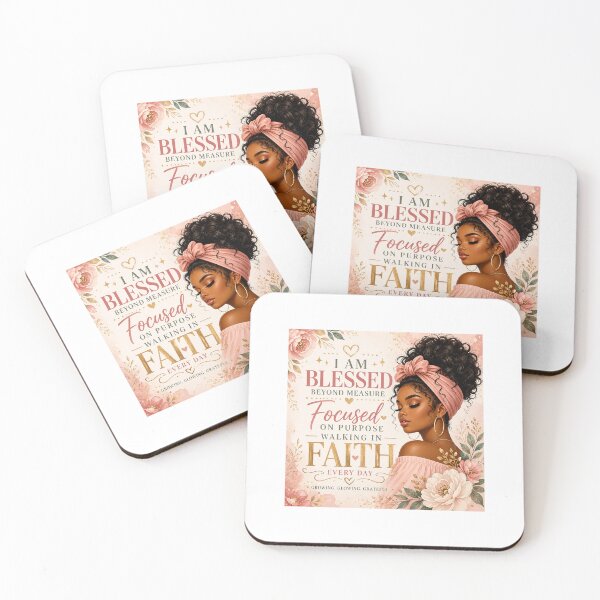Item preview, Inspirational Faith Floral Portrait Artwork designed and sold by NikkiLeeCustom.