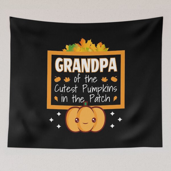 Item preview, Grandpa of the Cutest Pumpkins in the Patch Cute Fall Graphic designed and sold by LarkDesigns.