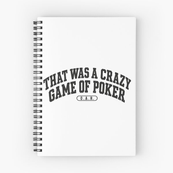 Item preview, O.A.R. Crazy Game of Poker Lyric Vintage Concert Graphic Tee designed and sold by TM DESIGNS AND MORE.