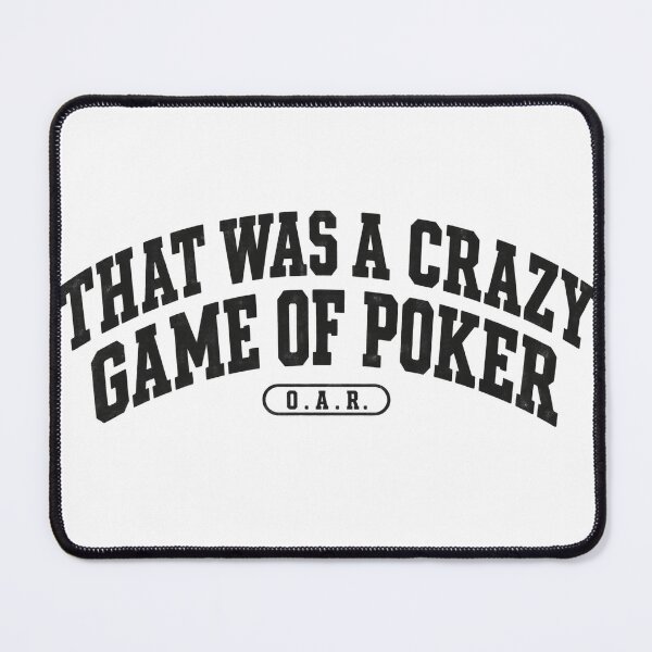 Item preview, O.A.R. Crazy Game of Poker Lyric Vintage Concert Graphic Tee designed and sold by TM DESIGNS AND MORE.