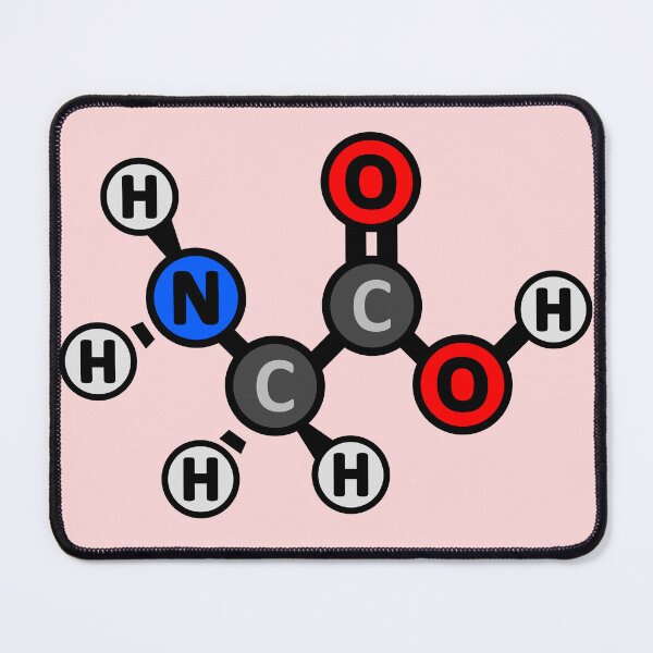 Item preview, Glycine Molecule - Amino Acid Structure designed and sold by JayMakesTiktok.
