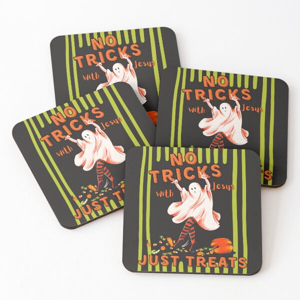 Item preview, Christian Halloween Retro Vintage Ghost Trick or Treat Jesus Holy Spirit Spooky Season Christian Bible Fall Season designed and sold by Forevermore.