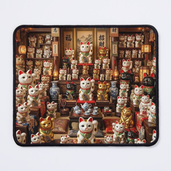 Item preview, Lucky Cats of Japan designed and sold by snoWorkshop.