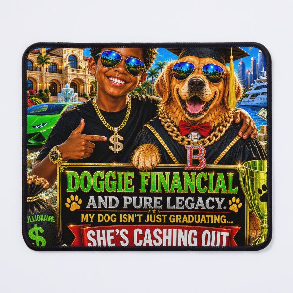 Item preview, Doggie Financial — She’s Cashing Out Biggest! designed and sold by New Wave Artworks & Odds &Ends.