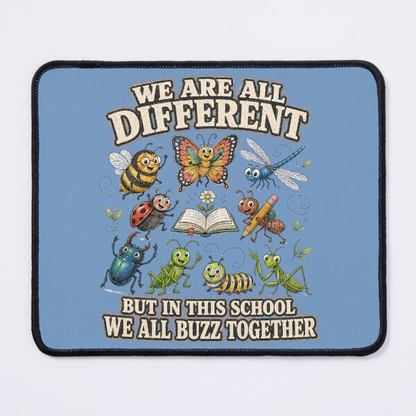 Item preview, We Are All Different – Funny Insects School T-Shirt designed and sold by NinaCreator.