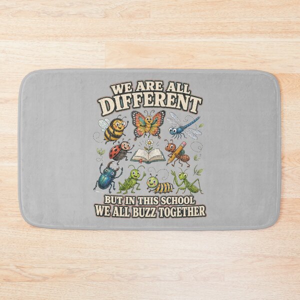 Item preview, We Are All Different – Funny Insects School T-Shirt designed and sold by NinaCreator.