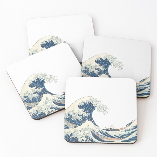 Item preview, The Great Wave off Kanagawa by Hokusai — Iconic Japanese Ukiyo-e Art without background designed and sold by Yamato-Spirits.