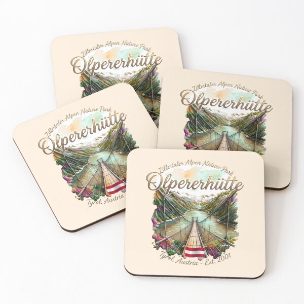 Item preview, Vintage Olpererhutte Travel Art designed and sold by EvergreenPark - Tee Studio.
