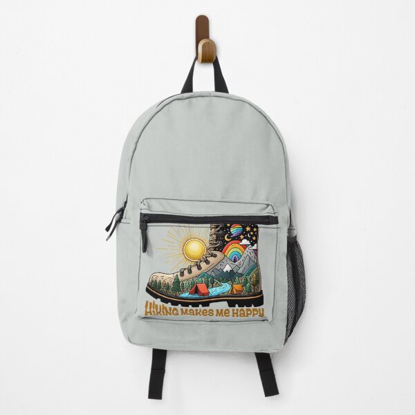 Artikelvorschau, Hiking Make Me Happy, Hiking Boots Guide Gifts for Nature Lover entworfen und verkauft von MalwasBasket.