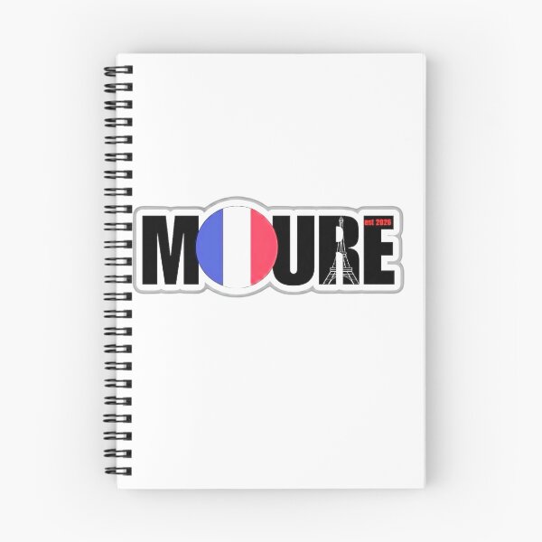 Item preview, MOURE Paris France Flag - Minimalist French Typography designed and sold by Mourest.