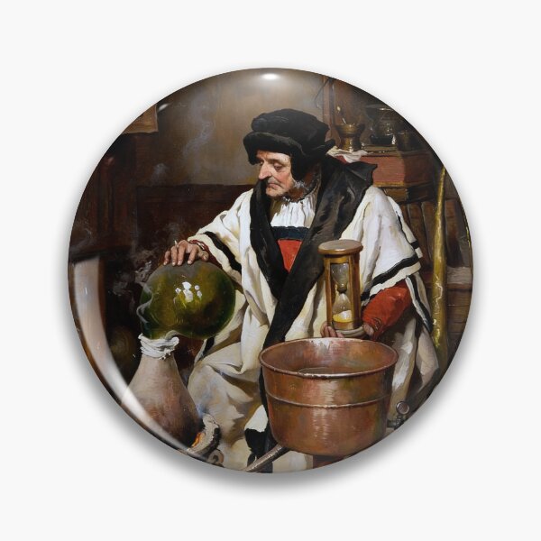Item preview, The Alchemist by Josef Leopold Ratinckx designed and sold by The Breathing Paint.