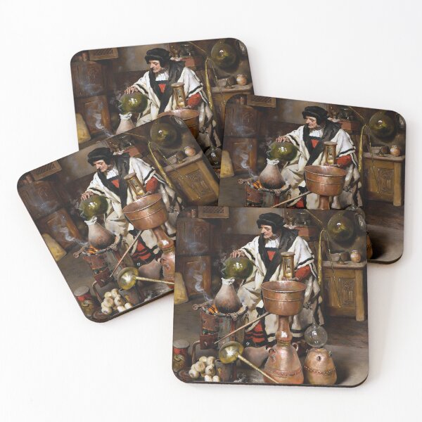 Item preview, The Alchemist by Josef Leopold Ratinckx designed and sold by The Breathing Paint.