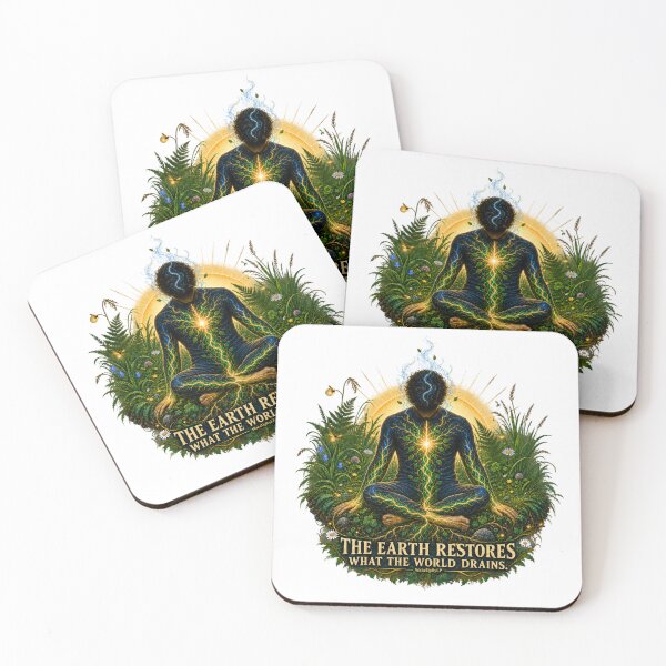 Item preview, The Earth Restores What Life Drains — Nature Recharge designed and sold by WakeUpByLP.