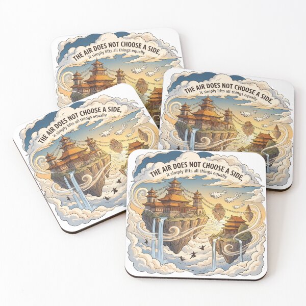 Item preview, Air Temple Floating Island Clouds Eastern Fantasy Landscape designed and sold by LunaMarkos.