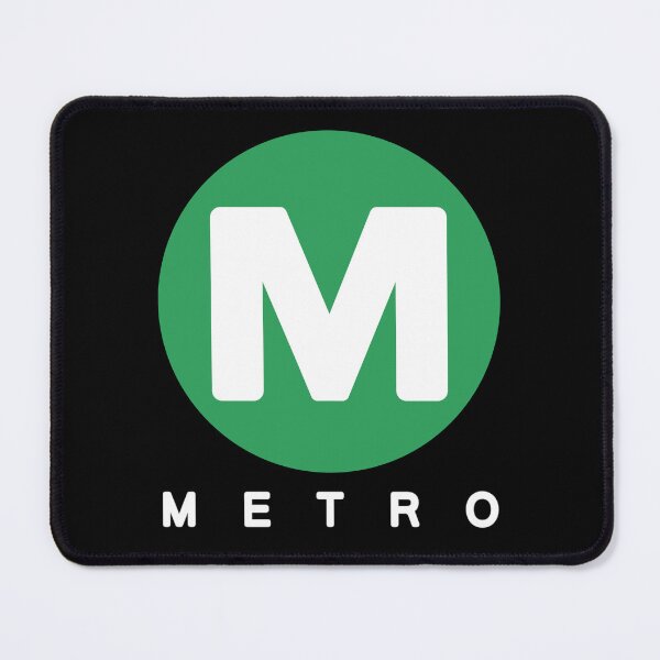Item preview, Vintage Los Angeles Metro Logo (Green) designed and sold by LeonTransit.