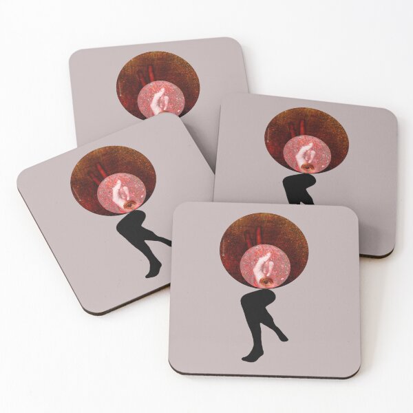 Item preview, Surrealist Silhouette Legs Collage - Vintage Circular Minimalist Art designed and sold by MAMA.art.Rio <Marsailhe_Milward>.