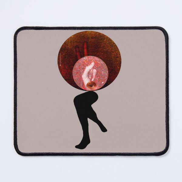Item preview, Surrealist Silhouette Legs Collage - Vintage Circular Minimalist Art designed and sold by MAMA.art.Rio <Marsailhe_Milward>.