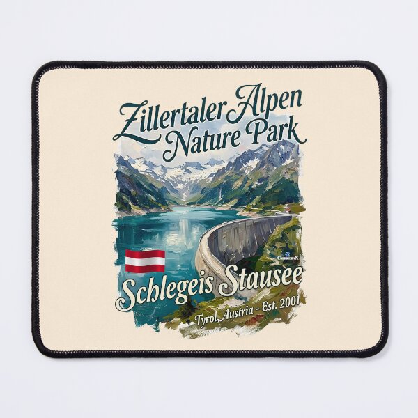 Item preview, Schlegeis Stausee Impressionist Art designed and sold by EvergreenPark - Tee Studio.