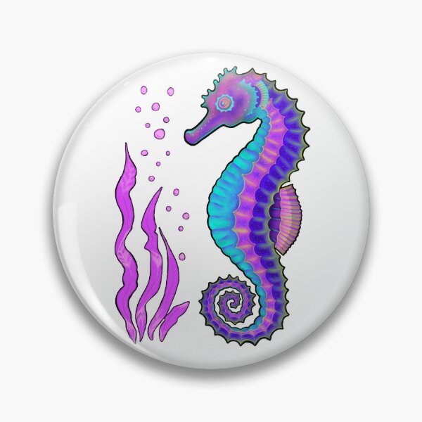 Item preview, Hippocampus Ocean Art designed and sold by PriAlba.