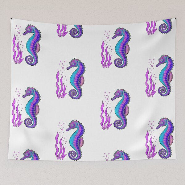 Item preview, Hippocampus Ocean Art designed and sold by PriAlba.