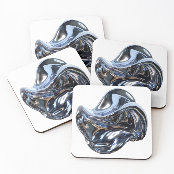 Item preview, Liquid Chrome Design - Aesthetic Y2K Streetwear Art designed and sold by StyleOnDemandWaren.