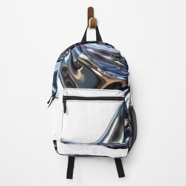 Item preview, Liquid Chrome Design - Aesthetic Y2K Streetwear Art designed and sold by StyleOnDemandWaren.