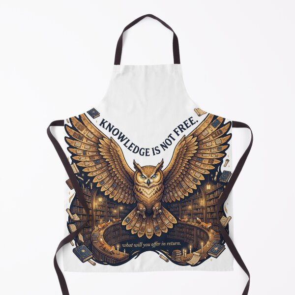 Item preview, Knowledge Owl Infinite Library Eastern Fantasy Wisdom designed and sold by LunaMarkos.