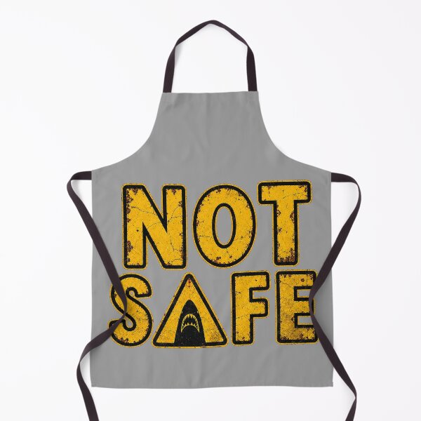Item preview, Jaws - Not Safe Sign - It is not safe to go back in the water  designed and sold by Presents For The Dead.