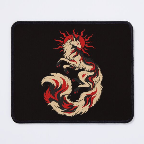 Item preview, Red Moon Wolf Dark Fantasy Animal Art designed and sold by Valieri.
