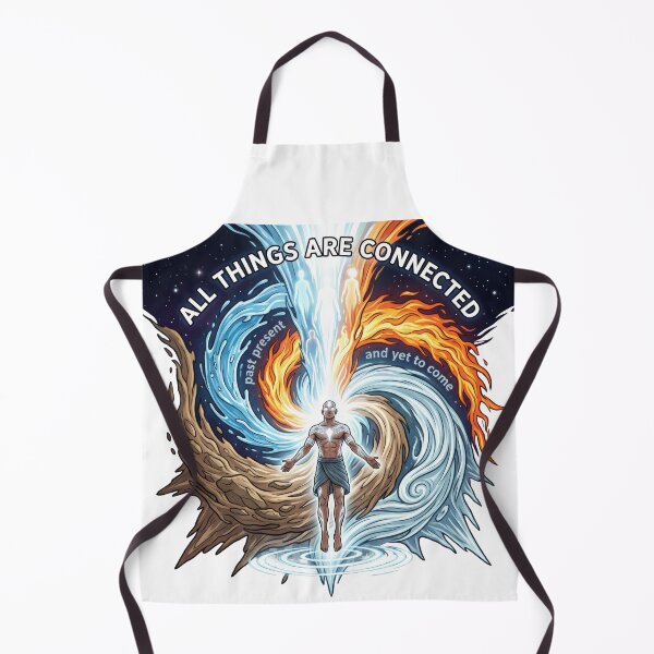 Item preview, Avatar State Cosmic Four Elements Power Eastern Fantasy Art designed and sold by LunaMarkos.