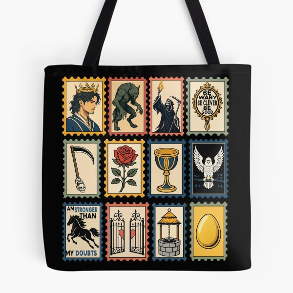 Item preview, One Dark Window Vintage Stamp The Shepherd King Rachel Gillig book designed and sold by design-strade.