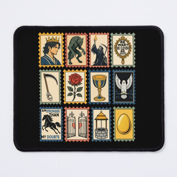 Item preview, One Dark Window Vintage Stamp The Shepherd King Rachel Gillig book designed and sold by design-strade.