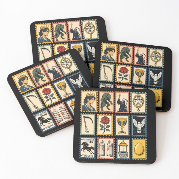 Item preview, One Dark Window Vintage Stamp The Shepherd King Rachel Gillig book designed and sold by design-strade.