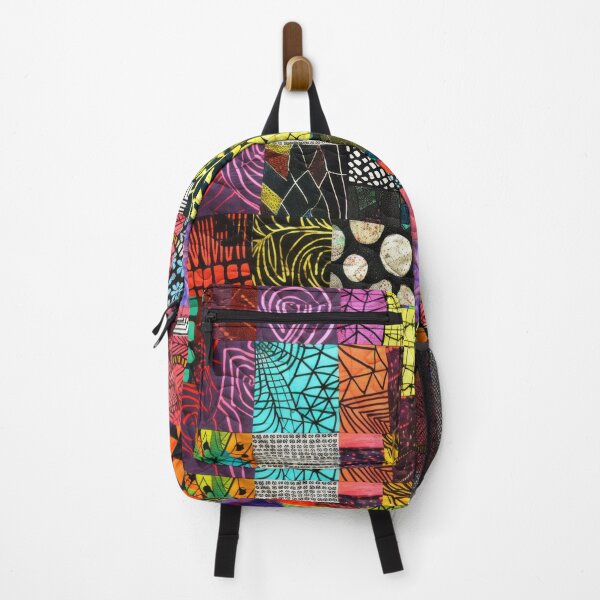 Item preview, Colorful Abstract Patchwork Pattern designed and sold by Groovy Looks.