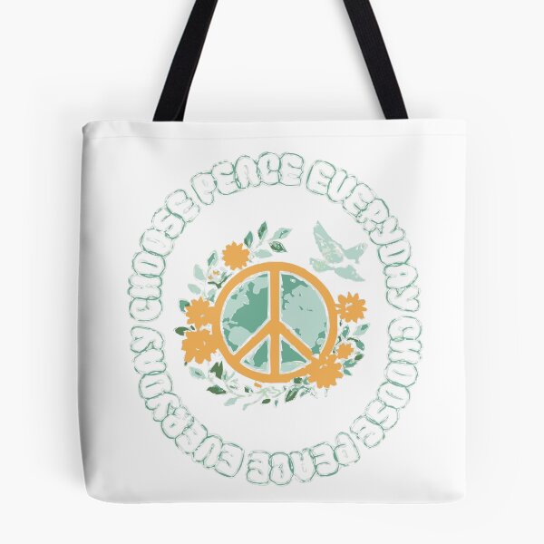 Item preview, Retro Choose Peace Everyday Vintage Peace Sign designed and sold by Tamarout.