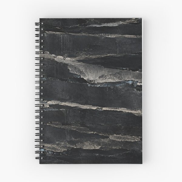 Item preview, Frostbound Stone Strata — Dark Mineral Fracture Pattern designed and sold by OblivionRise.