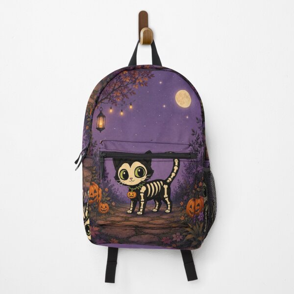 Item preview, Spooky Black Cat Under Moonlight designed and sold by Pure Craft.