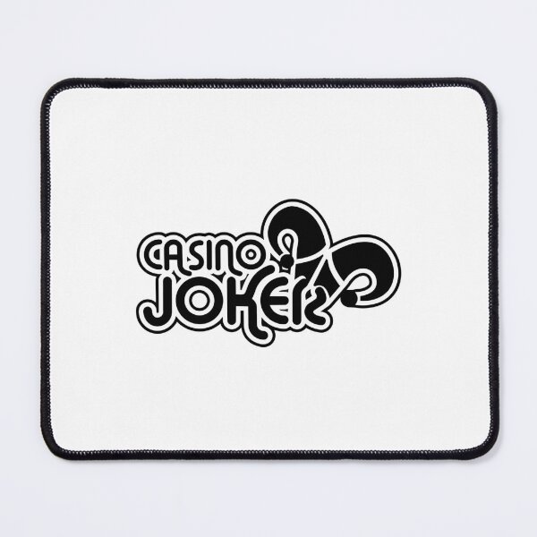 Item preview, Casino Joker Typography White Outline Logo designed and sold by ZhenKang Xiong.