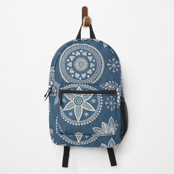 Item preview, Vintage Denim Boho Print designed and sold by Groovy Looks.