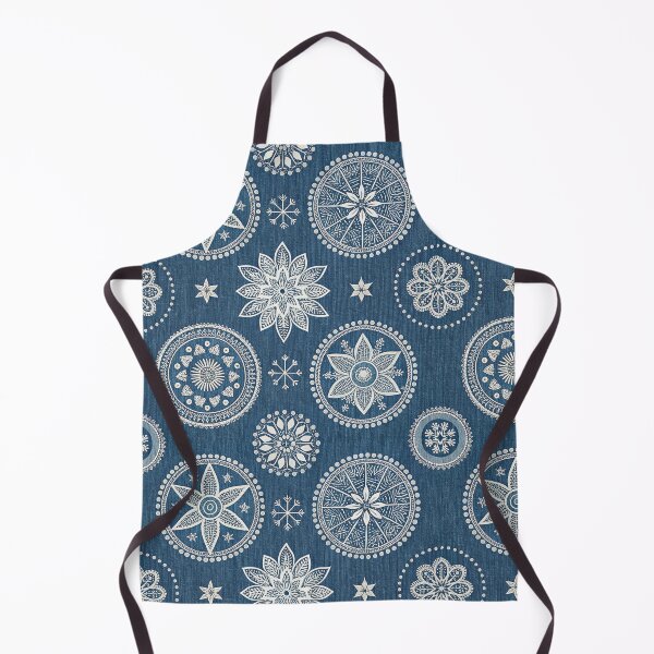 Item preview, Vintage Denim Boho Print designed and sold by Groovy Looks.