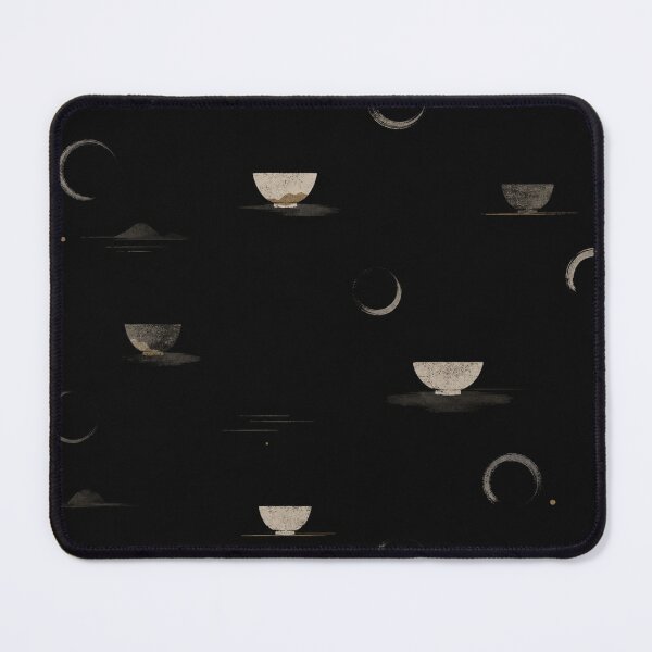 Item preview, Still Bowl & Void — Wabi-Sabi Bowl Pattern | Japanese-Inspired Surface designed and sold by OblivionRise.