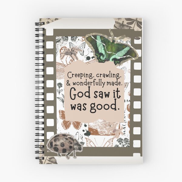 Item preview, Vintage Bug Collage God Saw It Was Good Design designed and sold by Shop-Created.