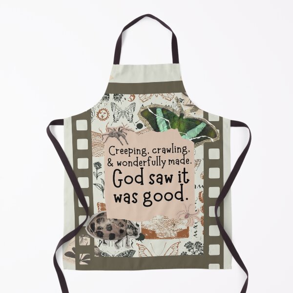 Item preview, Vintage Bug Collage God Saw It Was Good Design designed and sold by Shop-Created.