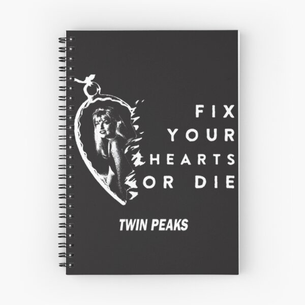 Item preview, Twin Peaks Fix Your Hearts Or Die T‑Shirt – Dark Mystery Quote Design | ⭐⭐⭐⭐⭐ designed and sold by GrantOcks007.